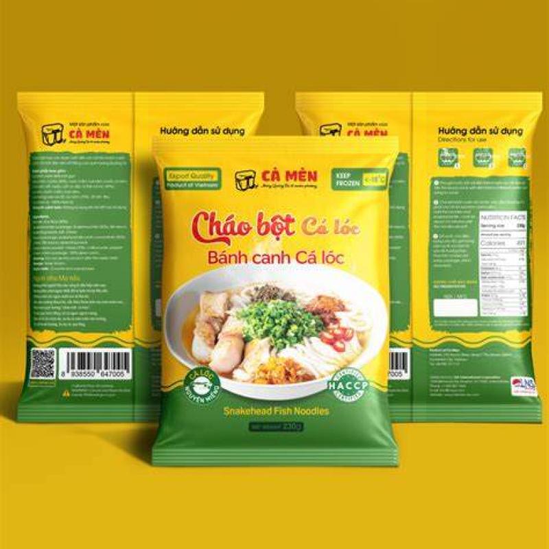 Frozen Snakehead Fish Noodle/ Cháo Bột (Bánh Canh) Cá Lóc
